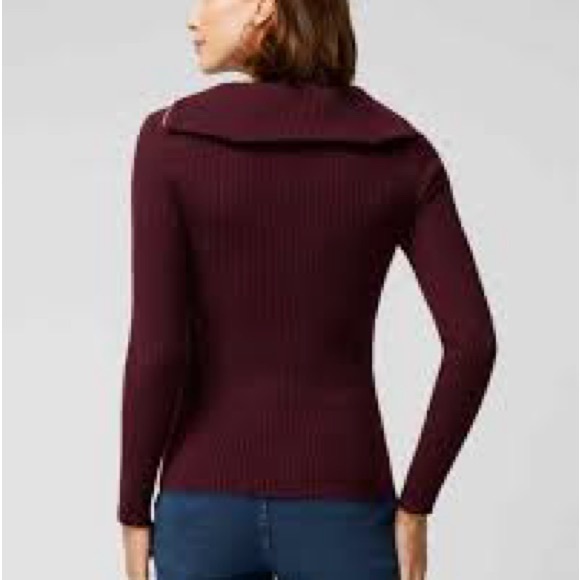 NWT White House Black Market half zip pullover - Picture 2 of 9